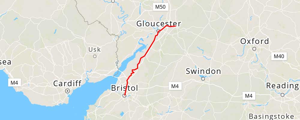 Map from Strava