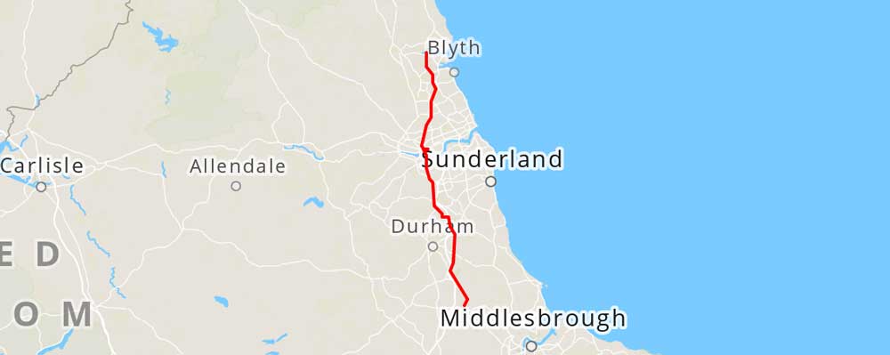 Map from Strava